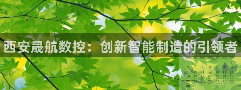 天辰娱乐平台靠谱么:西安晟航数控:创新智能制造的引领者