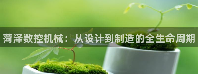 菲律宾天辰娱乐:菏泽数控机械:从设计到制造的全生命周期