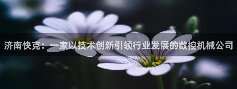 天辰app娱乐:济南快克:一家以技术创新引领行业发展的数控机械公司